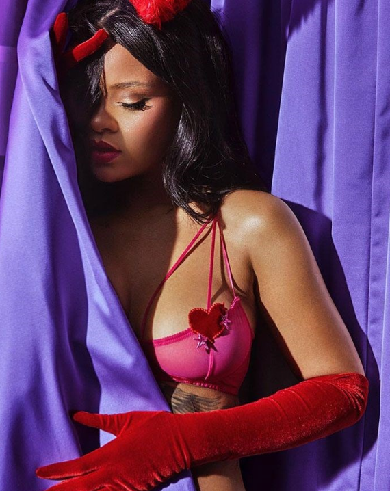 Rihanna'nın iç çamaşırı koleksiyonuna 'daha az seksi' eleştirisi