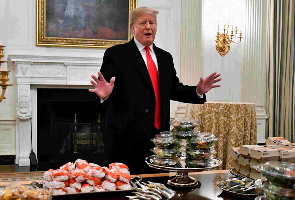 Donald Trump Burger King'in alay konusu oldu