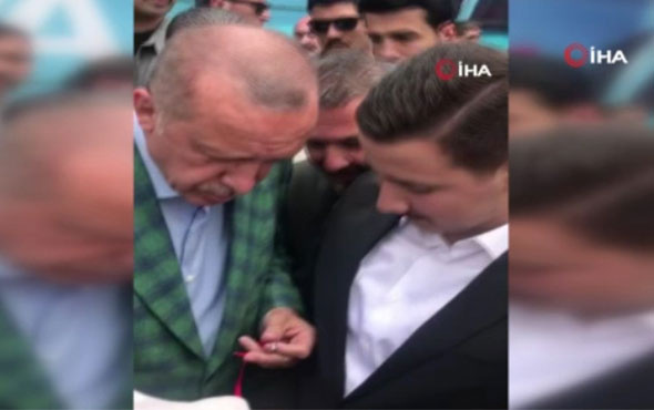 Cumhurbaşkanı Erdoğan’dan 15 Temmuz Gazisi Ahmet Onay'a büyük jest!