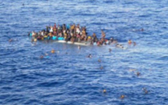 Akdeniz'de facia! 117 göçmen öldü