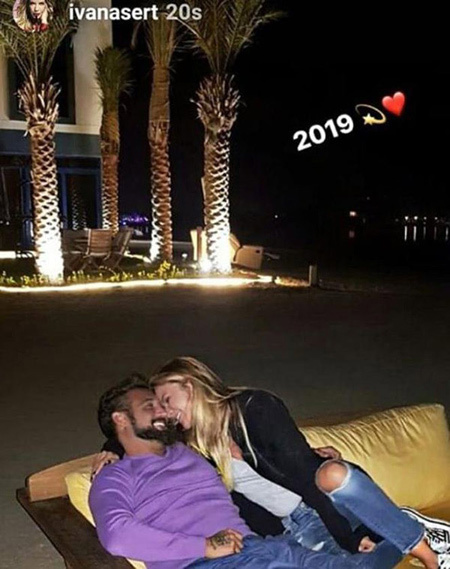 Ivana Sert 2019'a yeni sevgilisiyle Dubai'de girdi