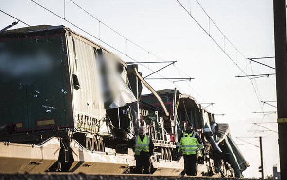 Danimarka'da tren faciası onlarca ölü ve yaralı var