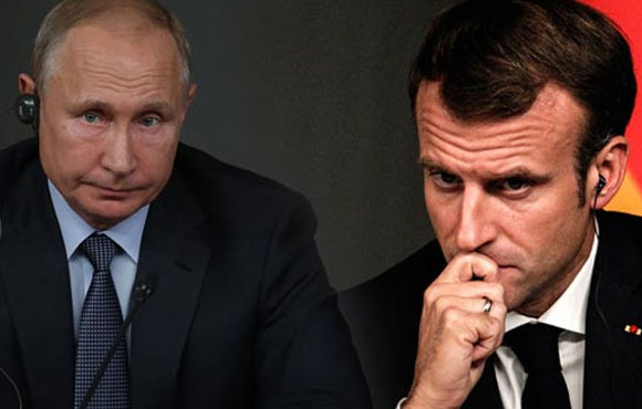 Putin ile Macron'dan kritik Suriye görüşmesi!