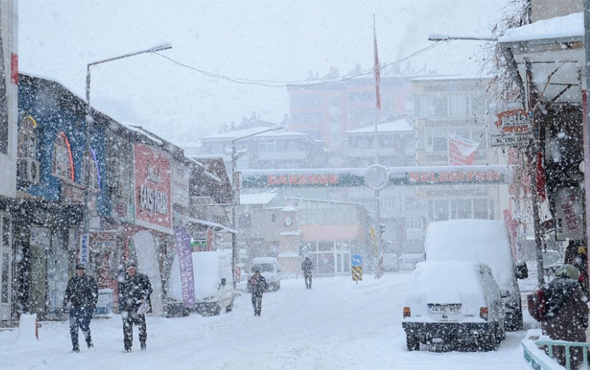 Malatya'da okullara kar tatili! 