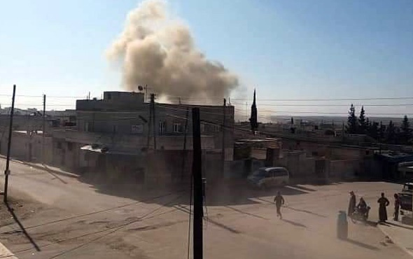 Rus savaş uçakları İdlib'i vurdu! Ölü ve yaralılar var