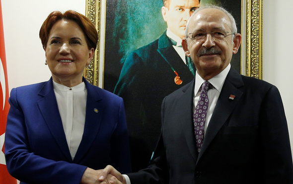 Kemal Kılıçdaroğlu ve Meral Akşener görüşmesi başladı