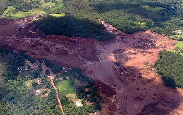 Brezilya’da baraj çöktü: 200'e yakın kişiye ulaşılamıyor