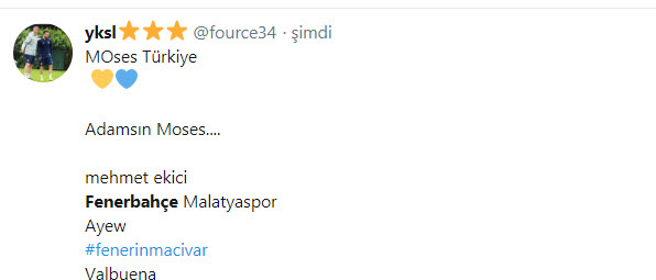 Fenerbahçe 3 puanı aldı Twitter ve capsler patladı