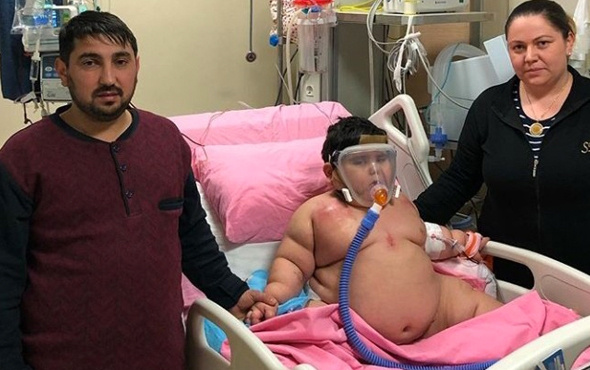 Yağız bebeğe ilaç yaramadı 18 kilo daha aldı son hali ailesini korkuttu