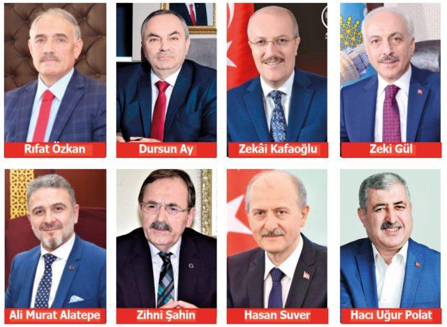 AK Parti'de koltuğunu koruyamayan 10 belediye başkanı!