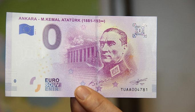 Avrupa Merkez Bankası üzerinde Atatürk bulunan para bastırmamış