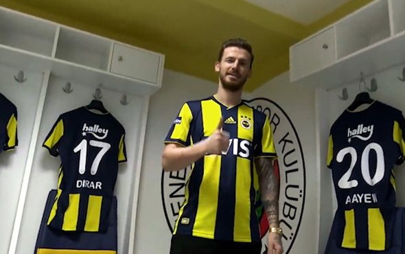 Serdar Aziz formayı giydi Fenerbahçelilere mesaj yolladı