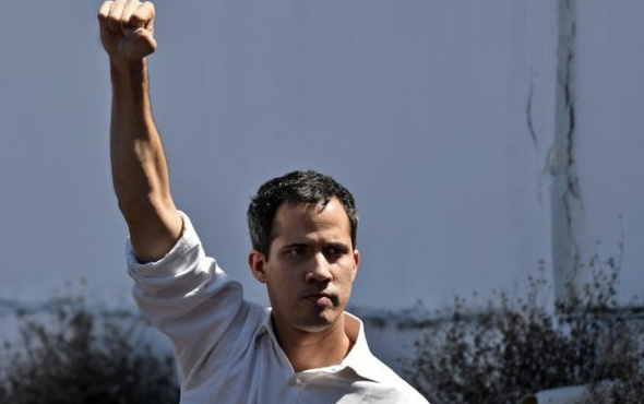 Venezuelalı muhalif lider Guaidó'dan Maduro'yu kızdıracak açıklama 