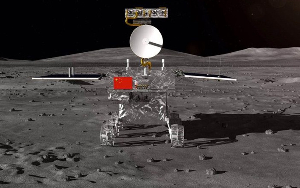Çin Ay'ın gece sıcaklığını keşfetti ! Eksi 190 dereceymiş