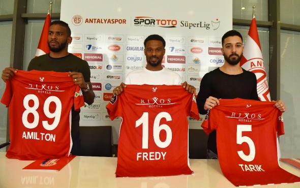 Antalyaspor'da 3 transfer birden