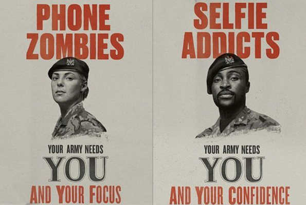 İngiliz ordusu selfie tutkunlarına seslendi  ‘Size ihtiyacımız var'