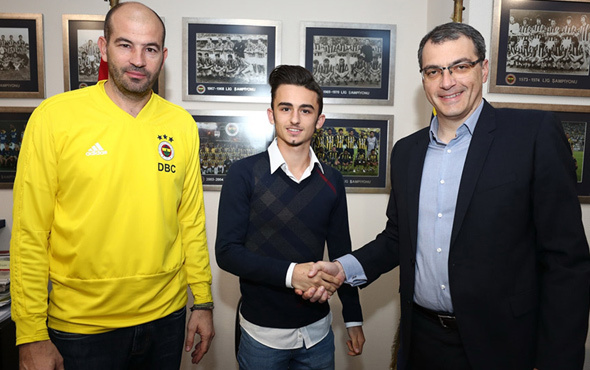 Fenerbahçe'den Kudret Oben'e profesyonel sözleşme