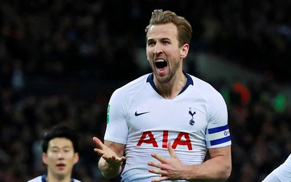 Avantaj Tottenham'da! Kane tarihe geçti