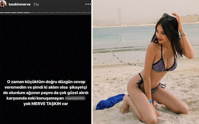 Reynmen ile Merve Taşkın'ın olay videosu çıktı! Merve Taşkın açıklama yaptı