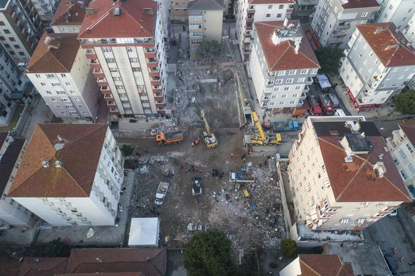 Kartal'da 21 kişinin öldüğü binada çalışmalar sona erdi!