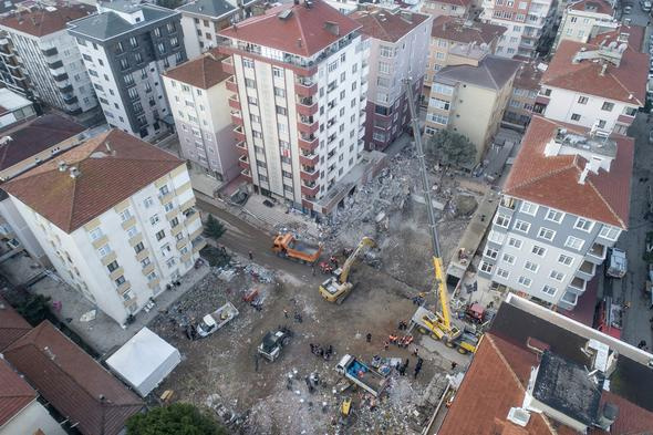 Kartal'da 21 kişinin öldüğü binada çalışmalar sona erdi!