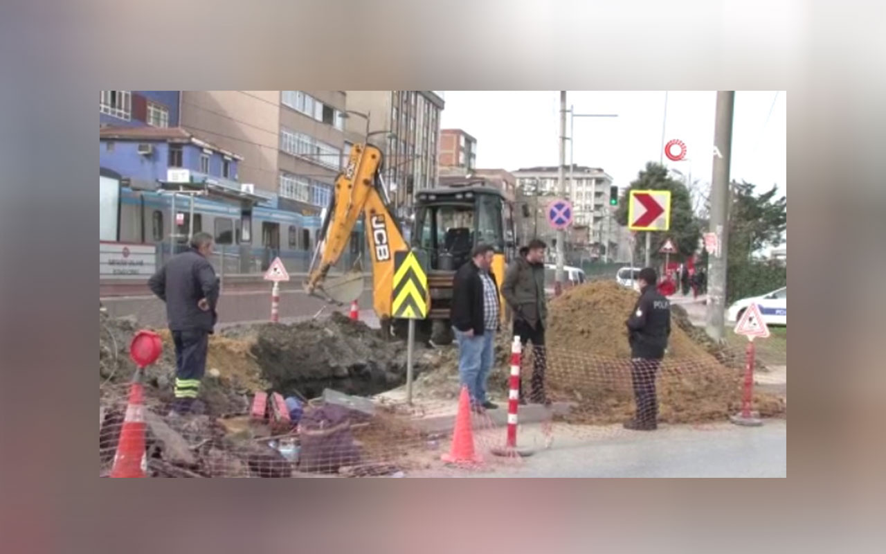 Sultangazi'de toprak kaydı 1 kişi altında kaldı