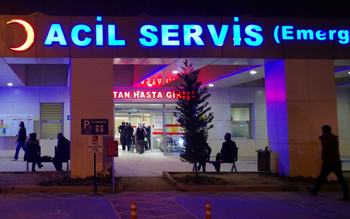 Burdur'da hasta sayısı bir gecede 2 katına çıktı