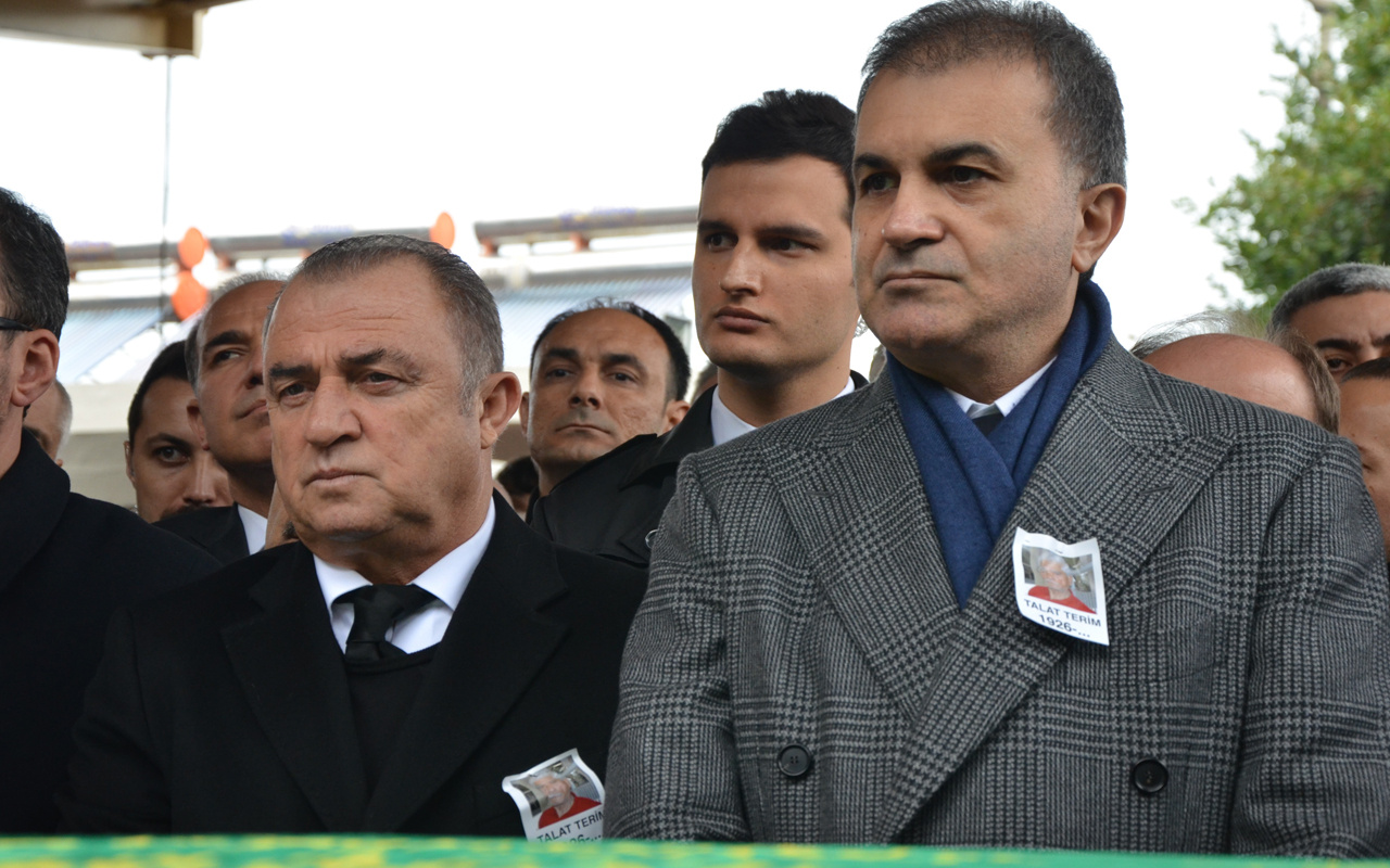 Fatih Terim’in babası Talat Terim son yolculuğuna uğurlandı