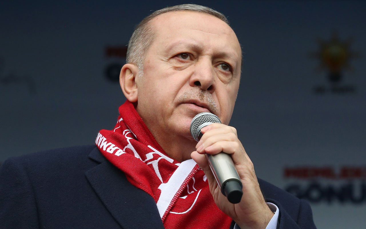 Erdoğan'dan konuşmasını provoke edenlere sert tepki