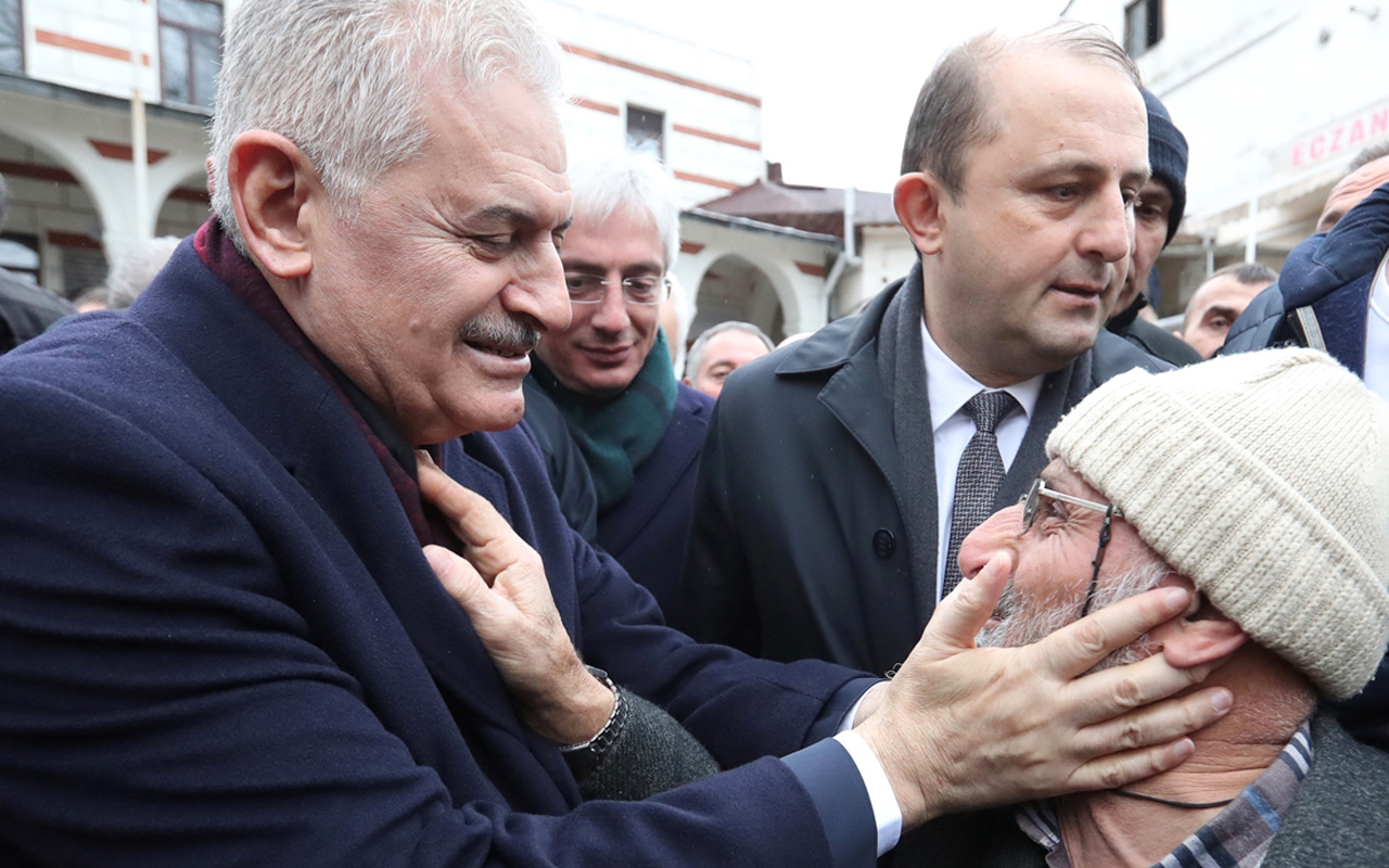 Binali Yıldırım Beykoz'da vatandaşlarla buluştu