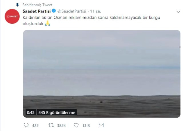 Saadet Partisi'nin 'Penguenli' reklamı olay oldu Karamollaoğlu'nun yorumuna bakın
