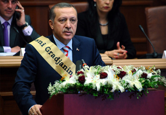 Kosova'da Erdoğan coşkusu
