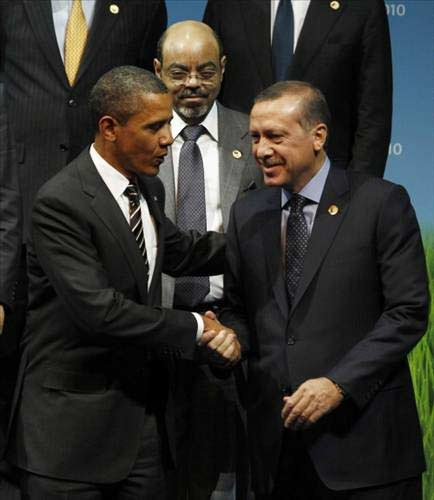 Erdoğan-Obama yanyana