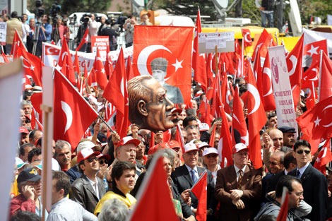 Ankara'da egemenlik mitingi
