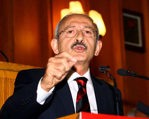 Kılıçdaroğlu kürsüye böyle çıktı