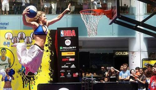 NBA'in kızları nefes kesti