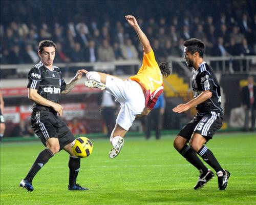 Galatasaray'ın Alisamiyen'e veda derbisinden görüntüler