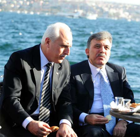 Abdullah Gül'ün Boğaz keyfi