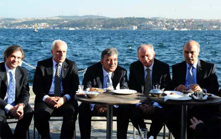 Abdullah Gül'ün Boğaz keyfi