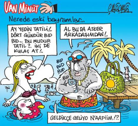 İşte yılın en komik karikatürleri