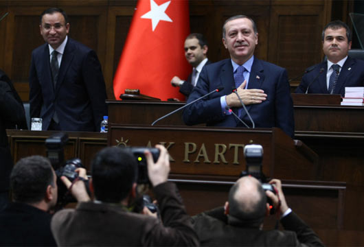 Erdoğan'ın grup toplantısından kareler