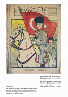 Milli Mücadele'de Atatürk karikatürleri