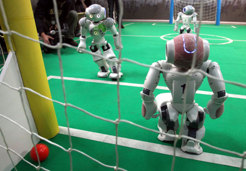 Futbolcu robotlar