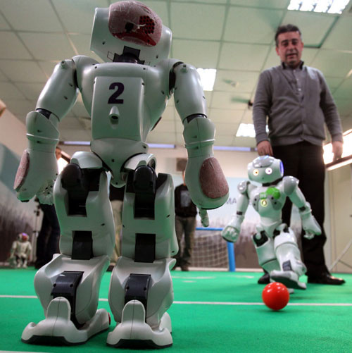 Futbolcu robotlar