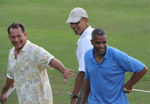 Obama yılbaşı tatilinde