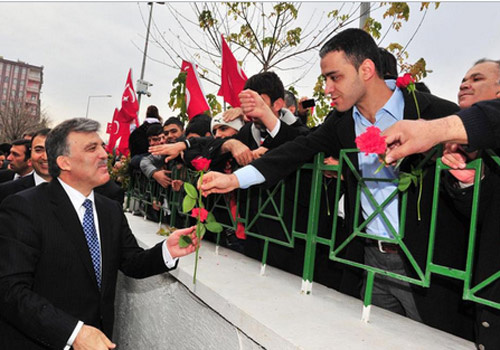 Gül'ün Diyarbakır'daki ilk günü