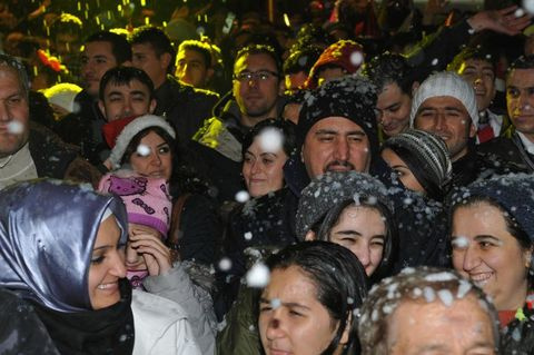 En renkli yeni yıl kutlamaları