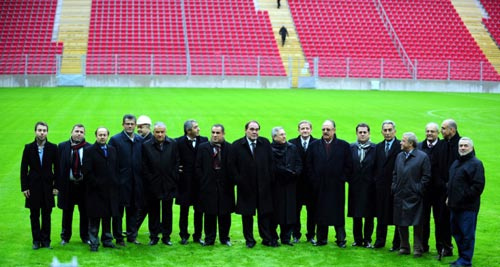 Türk Telekom Arena'nın özel konukları