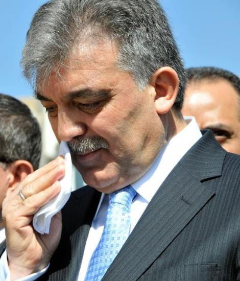 Abdullah Gül'ün gözyaşları