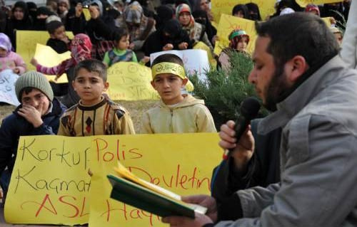 Hizbullah protestocuları